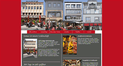 Desktop Screenshot of cafe-knigge.de